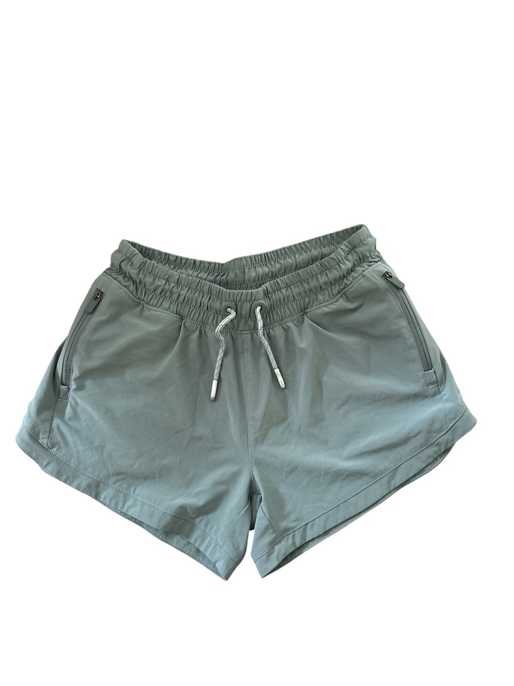 Athleta Sage Green Drawstring Athletic Shorts